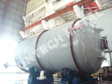 중국 PTA 화학 저장 탱크 증명서 15 톤 무게 2500mm 직경 U 우표 협력 업체
